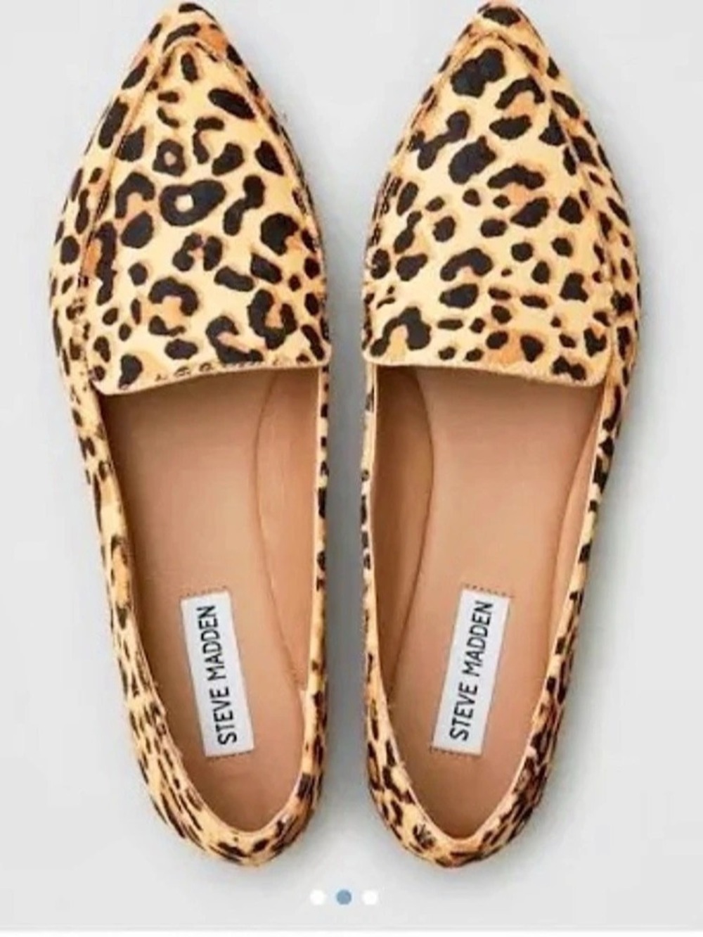 Steve Madden Feather Leopard Loafers